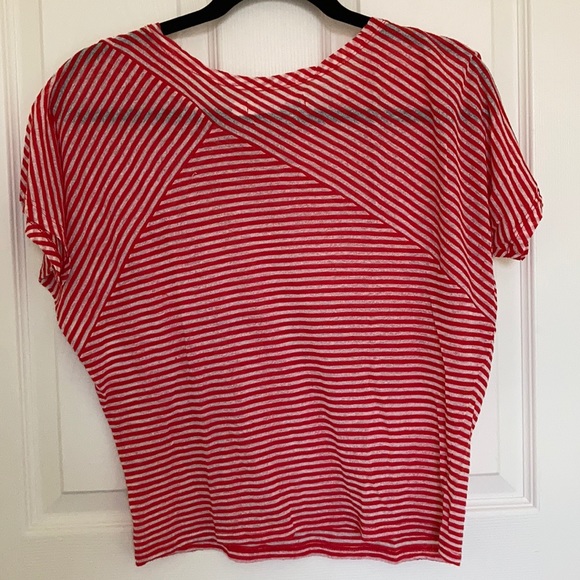Madewell Sheer Striped Dolman Tee - Picture 2 of 5